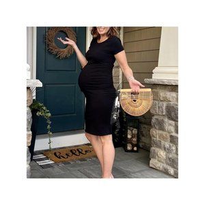 NWT Isabel Maternity black dress sz XL